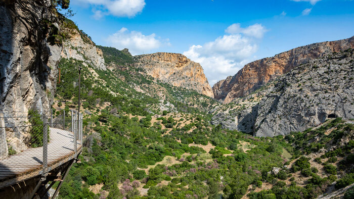 schwebende Stege am Caminito del Rey | © Sunhikes