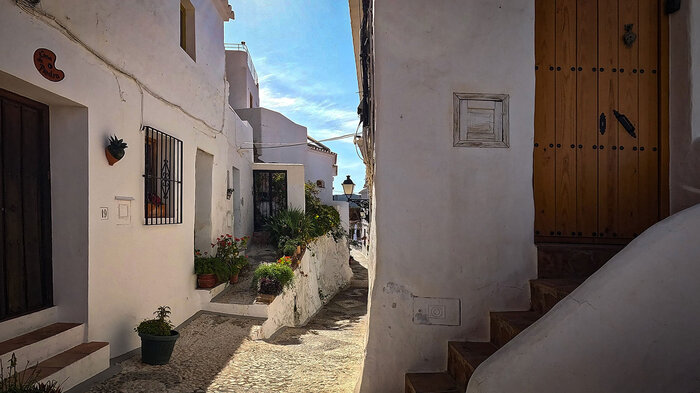 Gasse Frigiliana Provinz Málaga | © Sunhikes