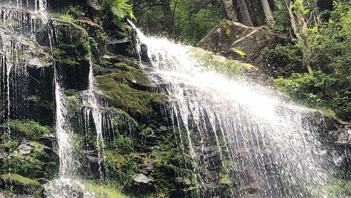 Wandern zu den Zweribachwasserfällen bei Simonswald im Mittleren Schwarwald | © Sunhikes Wandern zu den Zweribachwasserfällen bei Simonswald im Mittleren Schwarwald | © Sunhikes