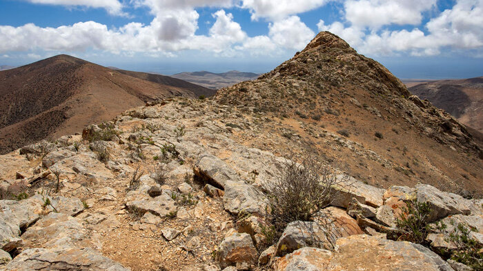 Gipfelgrat Betancuria Risco Blanco Fuerteventura | © Sunhikes