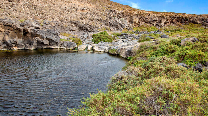 Wasserbecken Barranco de Los Molinos Fuerteventura | © Sunhikes