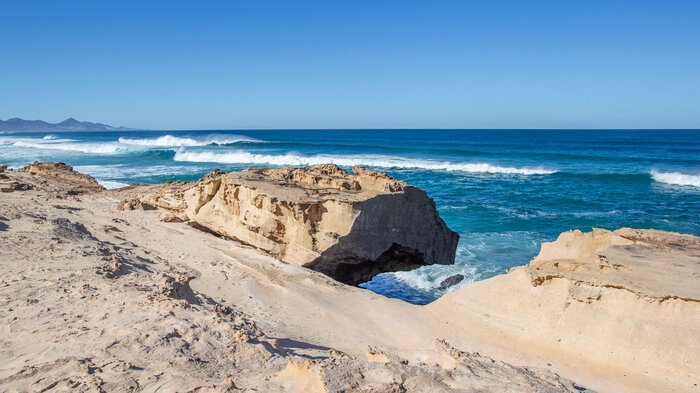 Sandsteinformation La Pared Fuerteventura | © Sunhikes