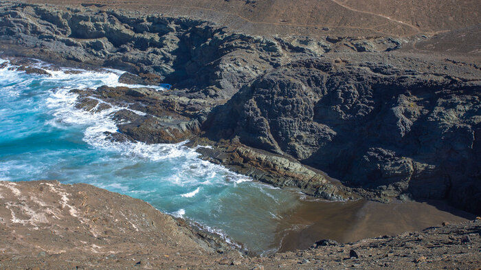 Gezeitenbucht Aguas Verdes Fuerteventura | © Sunhikes