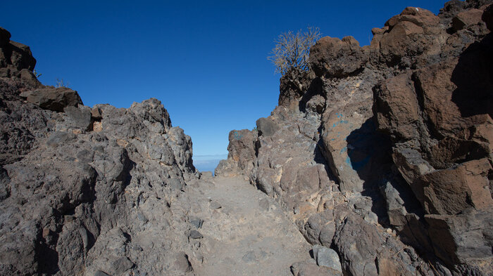 Wanderung über den Pass Aguasabina zur Playa de Güigüí | © Sunhikes