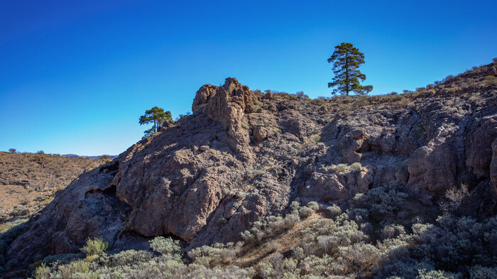 Felskuppe Stausees Presa de las Niñas Gran Canaria | © Sunhikes