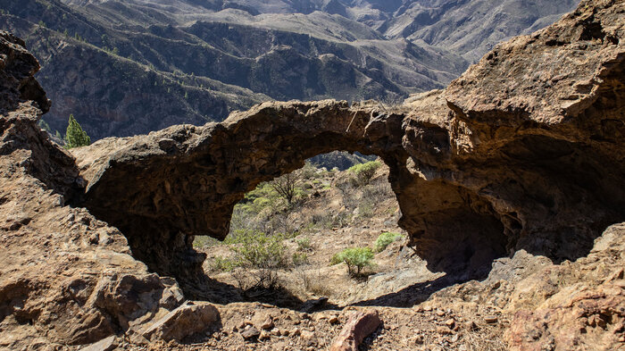 Felsbogen nahe Arco del Escobon | © Sunhikes