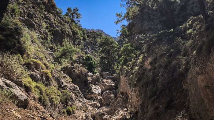 Felsformationen in der Agia Irini-Schlucht | © Sunhikes