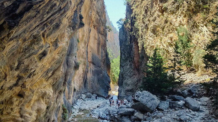 Wanderung in der Samaria-Schlucht | © Sunhikes