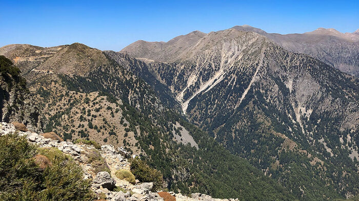 Lefka Ori vom Wanderweg E4 | © Sunhikes