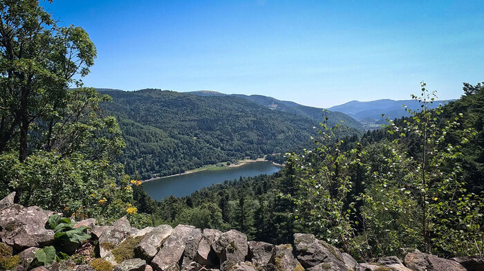 Aussicht Lac de Kruth-Wildenstein | © Sunhikes