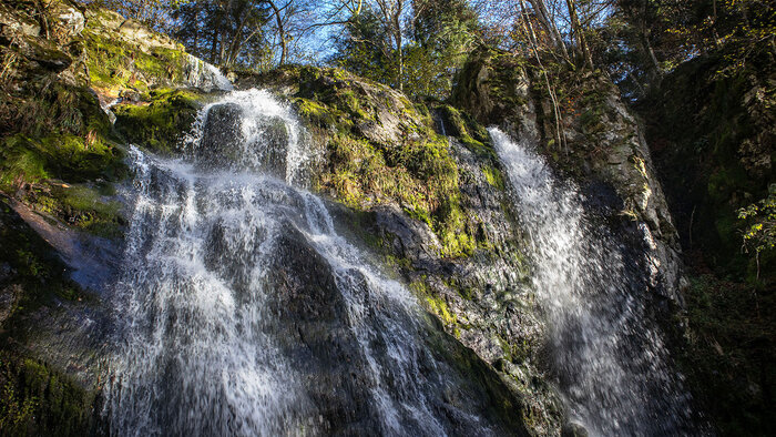 Kaskaden Heidenbad-Wasserfall | © Sunhikes