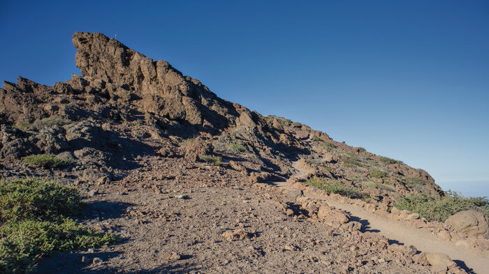 gut ausgebauter Wanderweg GR-131 vom Roque de los Muchachos bis Puerto de Tazacorte | © Sunhikes ausgebauter Wanderweg GR-131 vom Roque de los Muchachos bis Puerto de Tazacorte | © Sunhikes