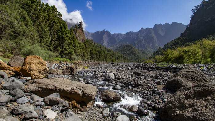 Wandern an der Playa de Taburiente in La Palmas Nationalpark | © Sunhikes