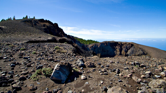 Krater Hoyo Negra Vulkanroute La Palma | © Sunhikes