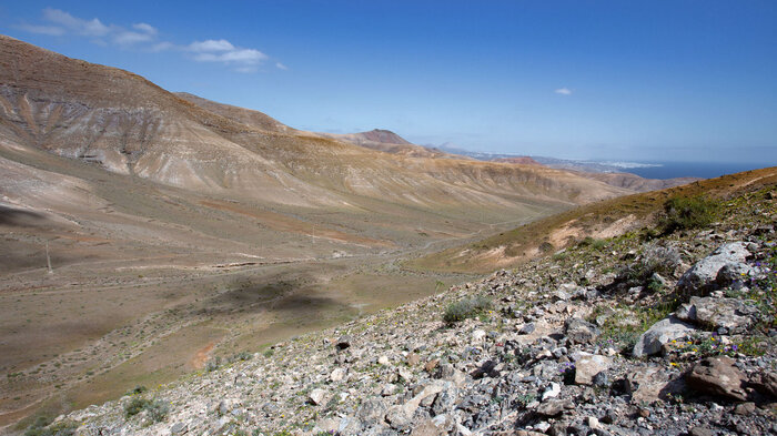Ausblick über den weiten Barranco de la Higuera | © Sunhikes Blick über den weiten Barranco de la Higuera | © Sunhikes
