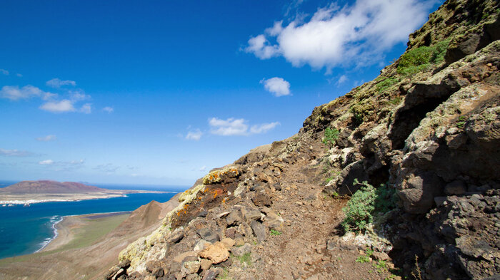 Wanderweg auf dem Camino de Guatifay zum Strand Playa del Risco | © Sunhikes Wanderweg am Camino de Guatifay zum Strand Playa del Risco | © Sunhikes