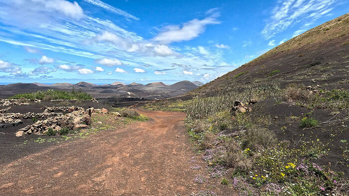 Vulkane Uga Lanzarote | © Sunhikes