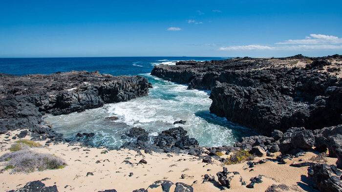 Basaltbucht La Graciosa | © Sunhikes