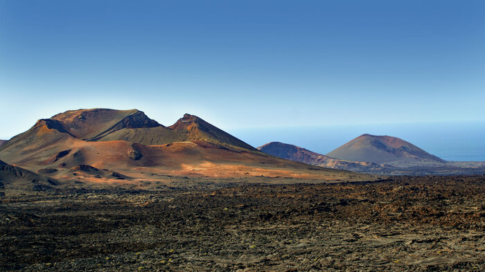 Vulkane des Nationalpark Timanfaya auf Lanzarote | © Sunhikes