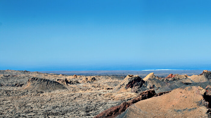 Vulkanlandschaft des Timanfaya Nationalparks auf Lanzarote | © Sunhikes