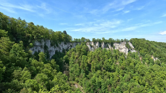Wanderung am Rutschenfelsen auf der Schwäbischen Alb | © Sunhikes Wandern am Rutschenfelsen auf der Schwäbischen Alb | © Sunhikes
