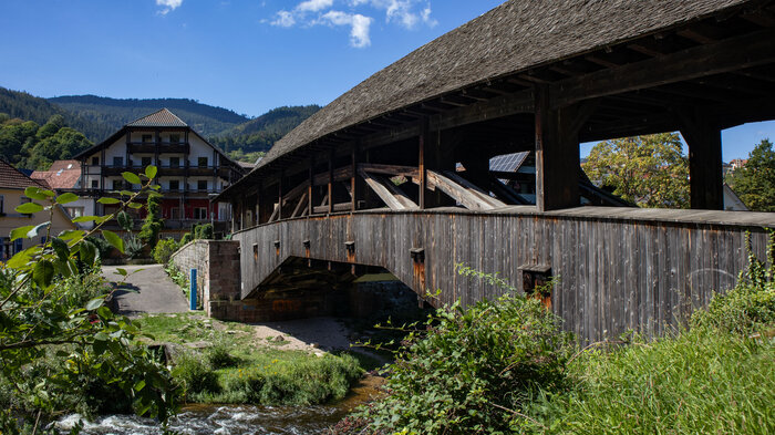 Holzbrücke bei Forbach | © Sunhikes