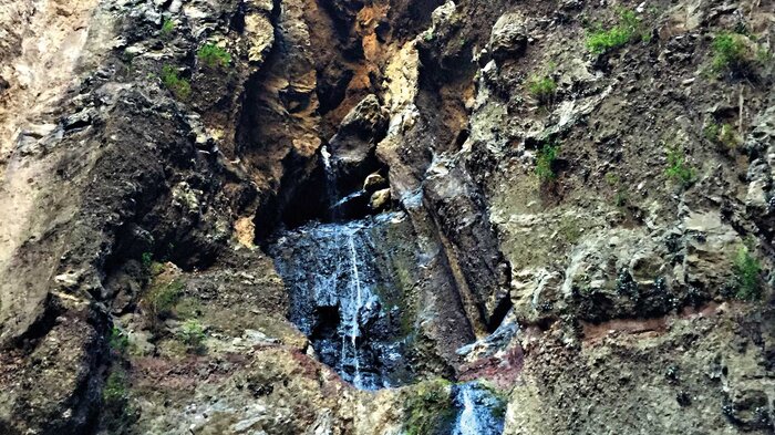 Wasserfall im Barranco del Infierno im Süden Teneriffas | © Sunhikes
