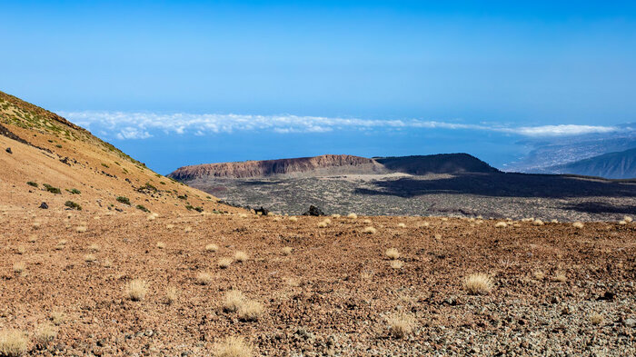 Ausblick auf den La Fortaleza auf der Wanderung vom Teide nach El Portillo | © Sunhikes Blick auf den La Fortaleza auf der Wanderung vom Teide nach El Portillo | © Sunhikes