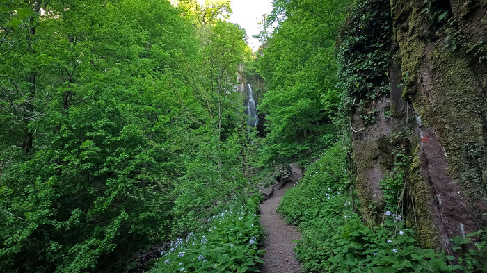 Wanderroute Nideck-Wasserfall | © Sunhikes